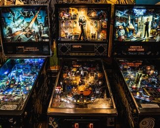 Pinball and Arcade Room