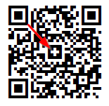 An example of a small CO string in QR Code
