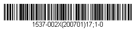 SISAC Barcode Example