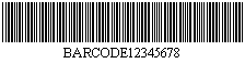 Code 39 Barcode without Check Digit